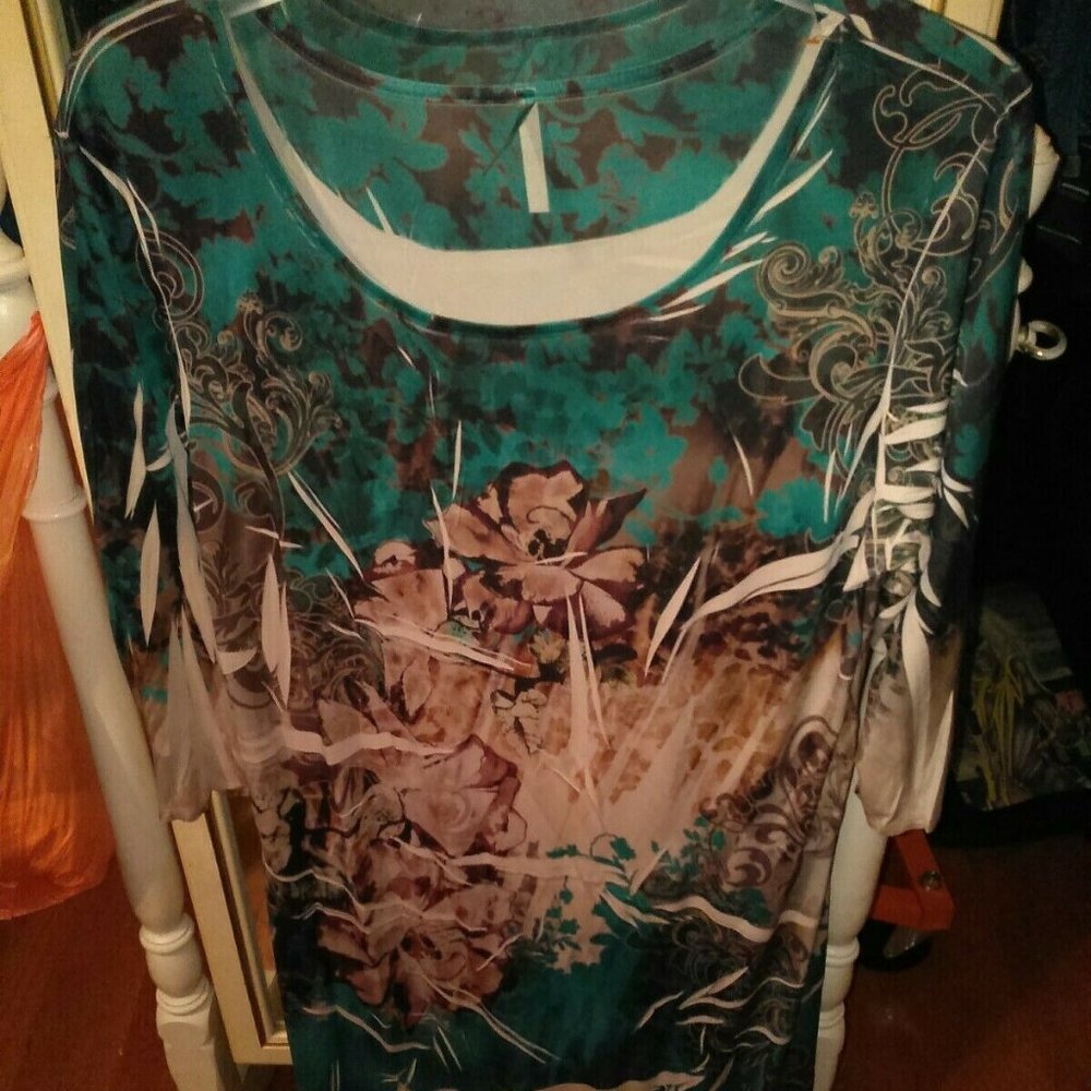 LN Fresh Of LA Maxi Style Dress Sz XL
